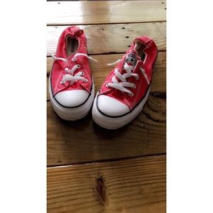 Red Converse Shoreline size 9